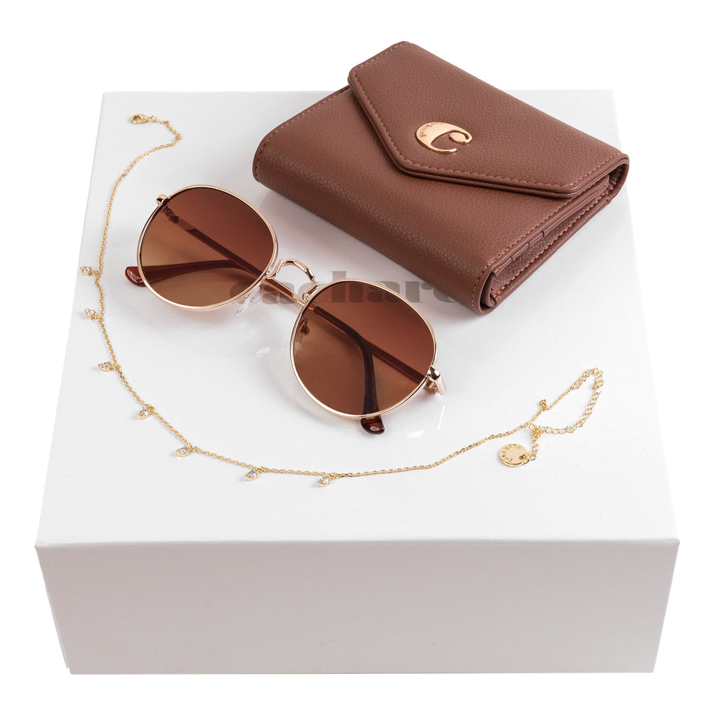  Lady purse, Necklace & Sunglasses from Cacharel corporate gift set