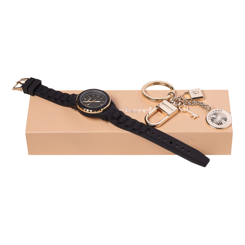 Set from Cacharel fashion accessories | Key ring & Watch