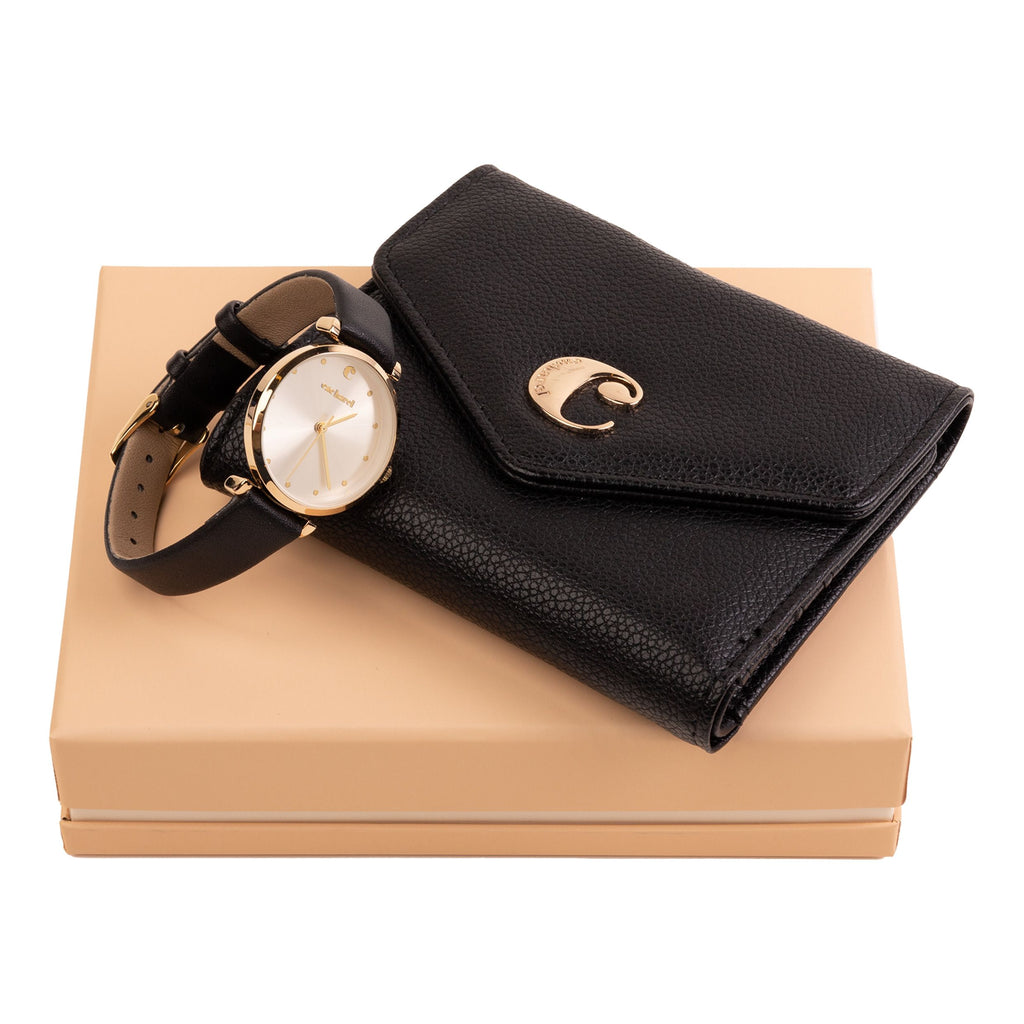  Cacharel gift set Black in HK & China | lady purse & watch for her