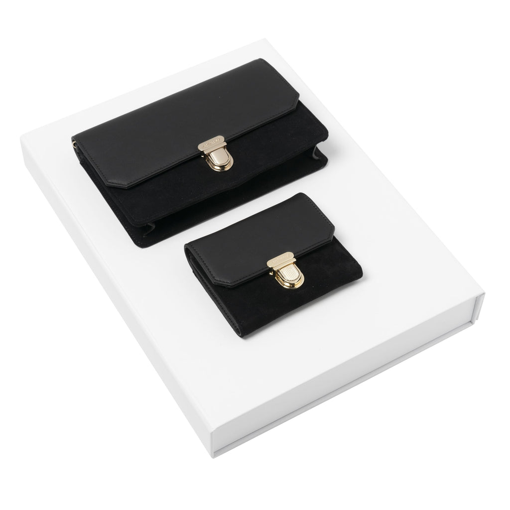  Luxury gift sets Cacharel Black Mini wallet & Lady bag Montmartre 