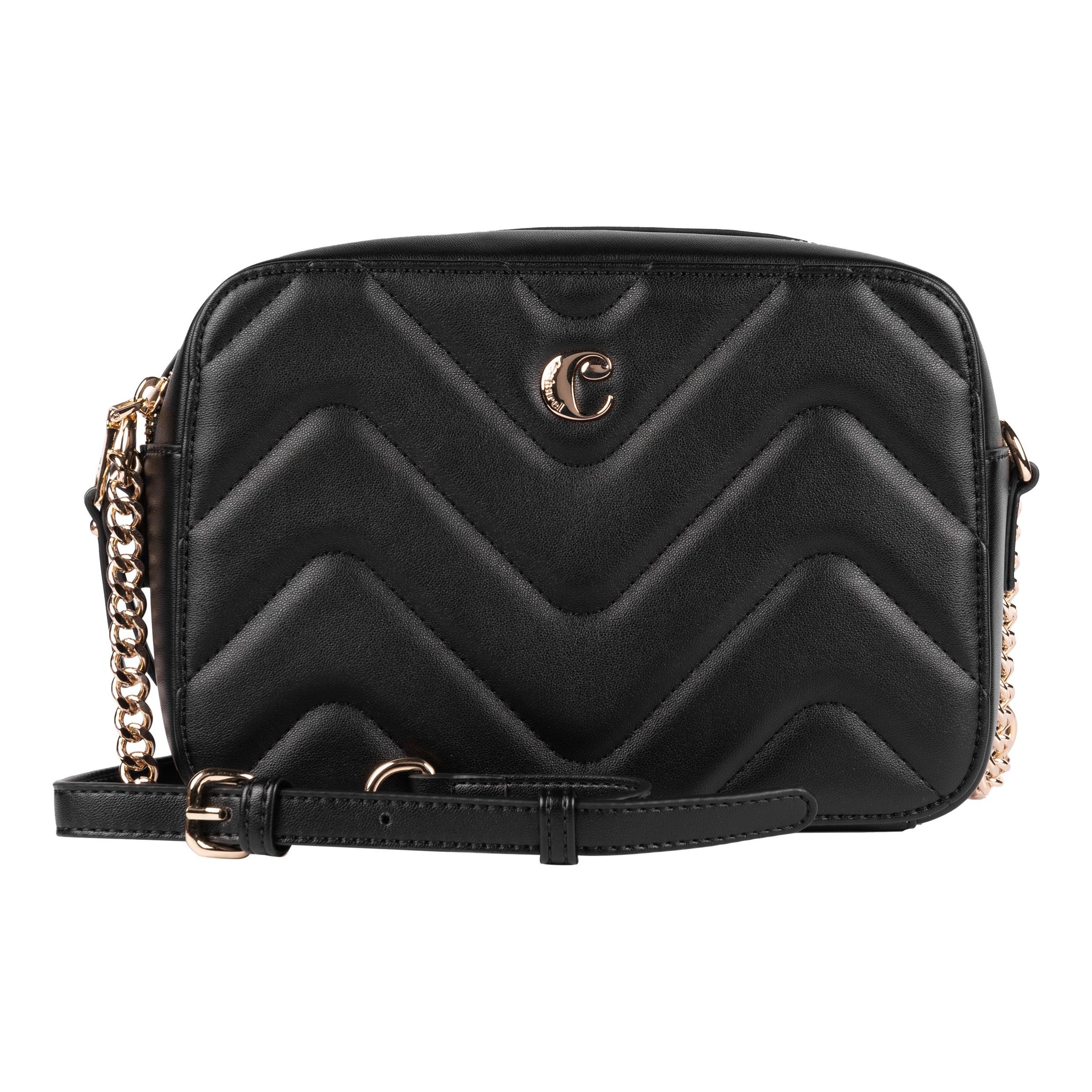 Business gift ideas for Cacharel black lady bag Odeon – Luxury