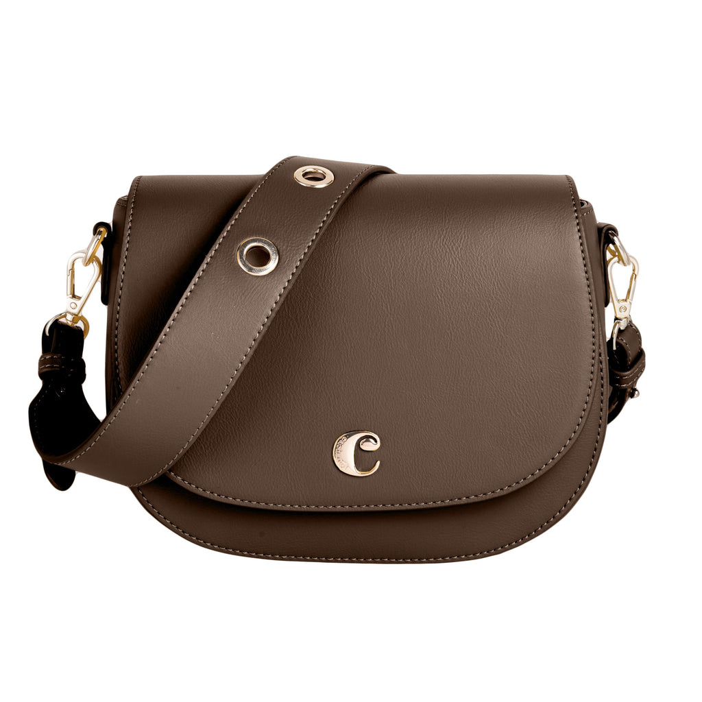  Ladies' designer bags Caharel luxury fashion brown Lady bag Albane 