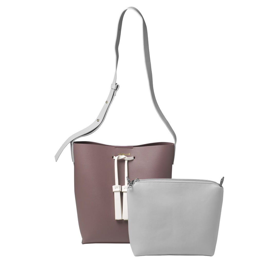  Luxury branded corporate gifts for Cacharel taupe Lady bag Tuilerie 