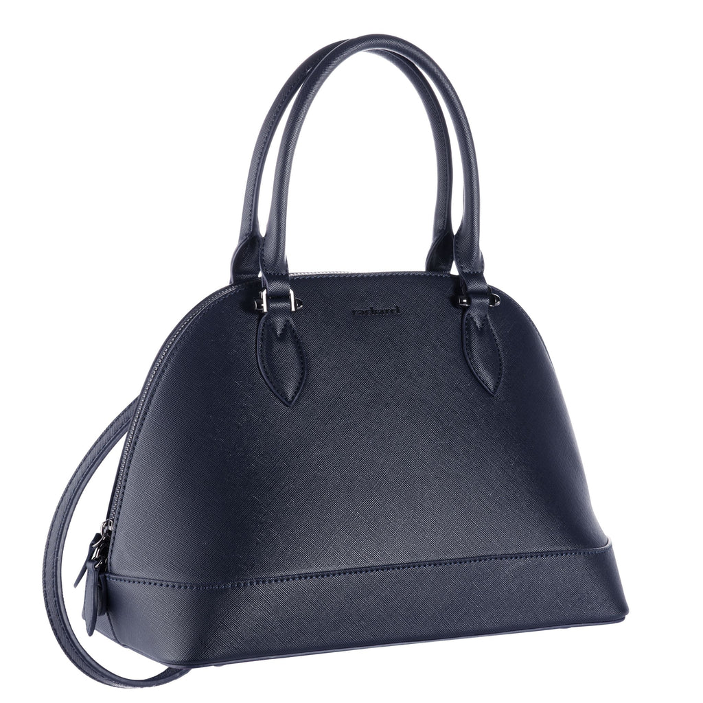   Designer handbags for women Cacharel Navy Bowling bag large Hortense 