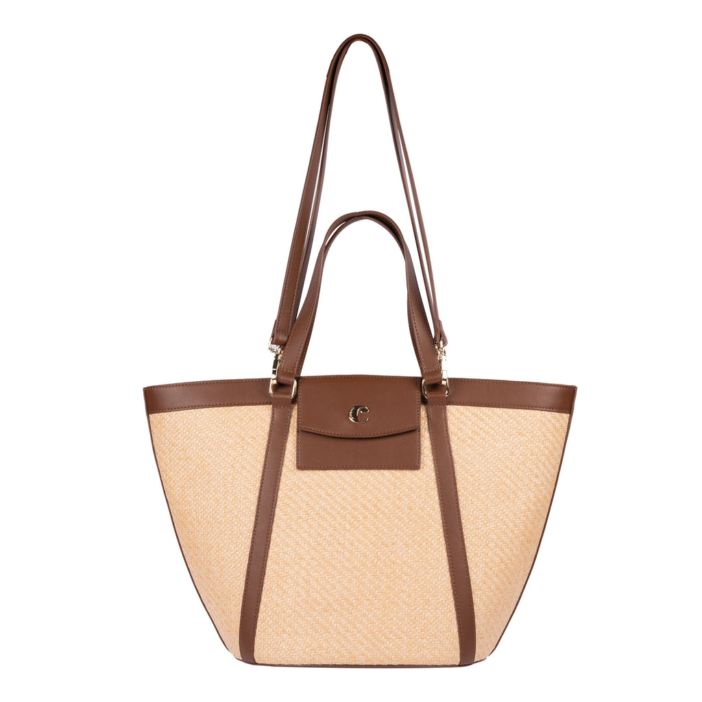   Ladies' luxury handbags Cacharel fashion brown lady bag Alesia 