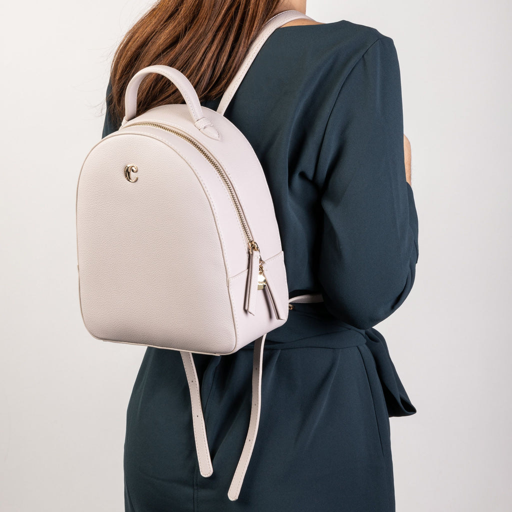  Luxury corporate gifts for Cacharel light grey backpack Alma 