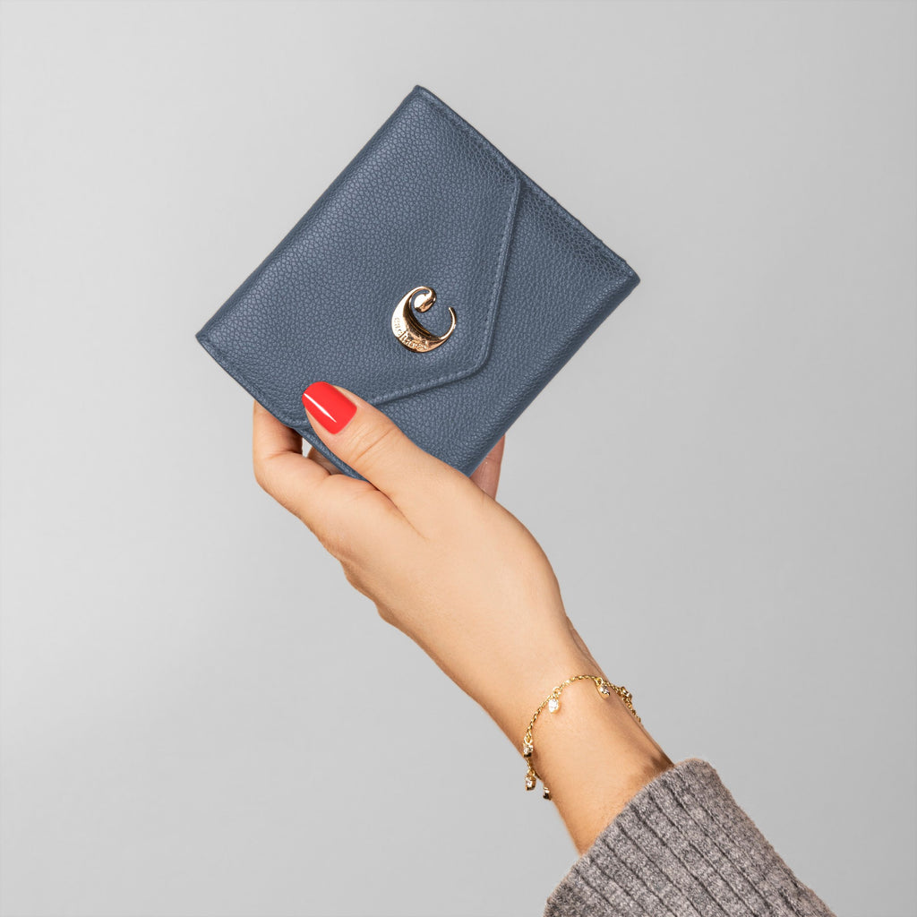  Ladies' bifold wallets Cacharel fashion indigo Lady wallet Alma 