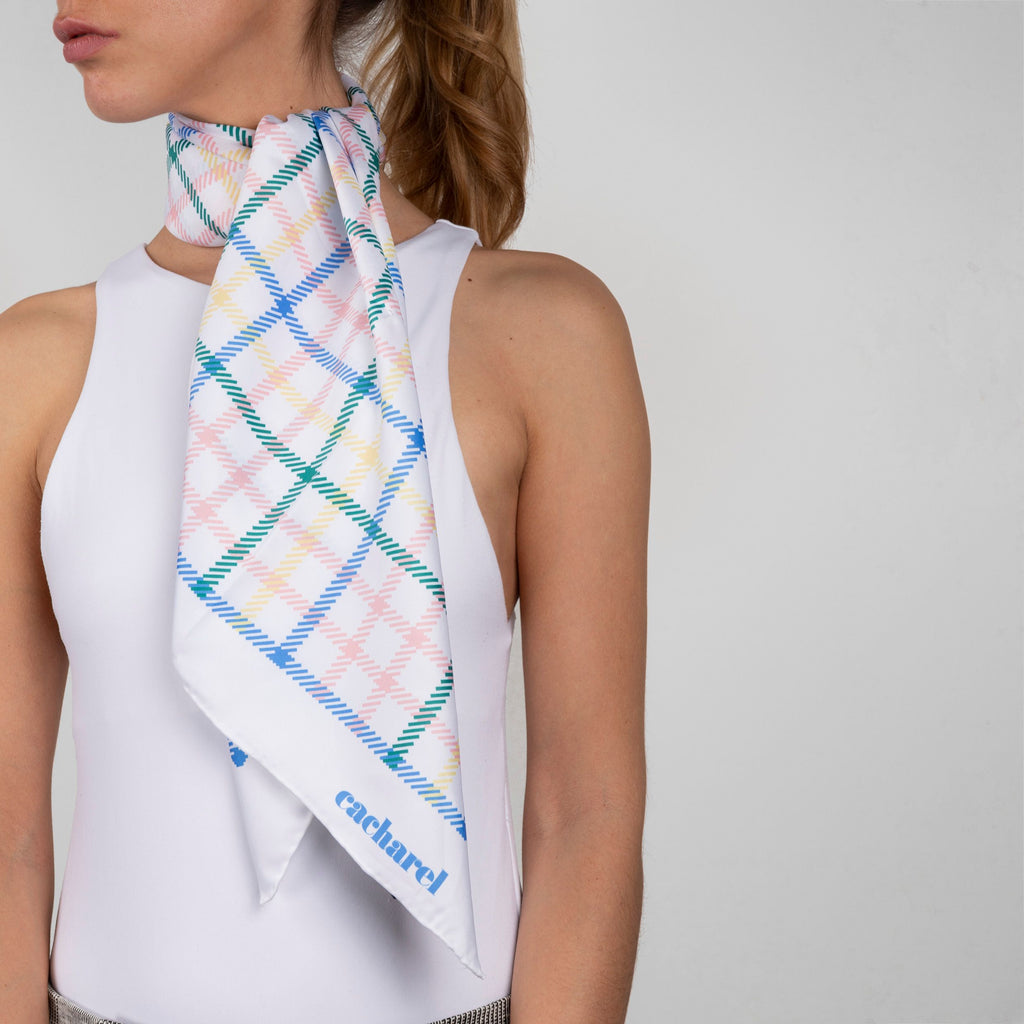  White Scarf Harlow from Cacharel apparel & accessories in HK