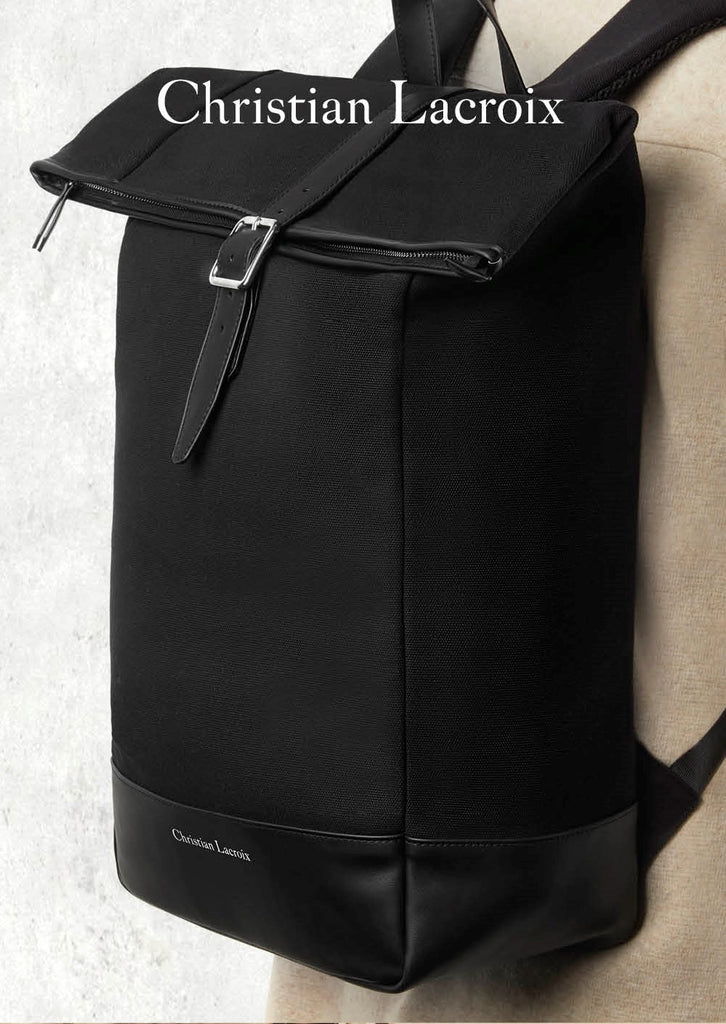   Ladies' designer backpacks Christian Lacroix Black Backpack ALTER 