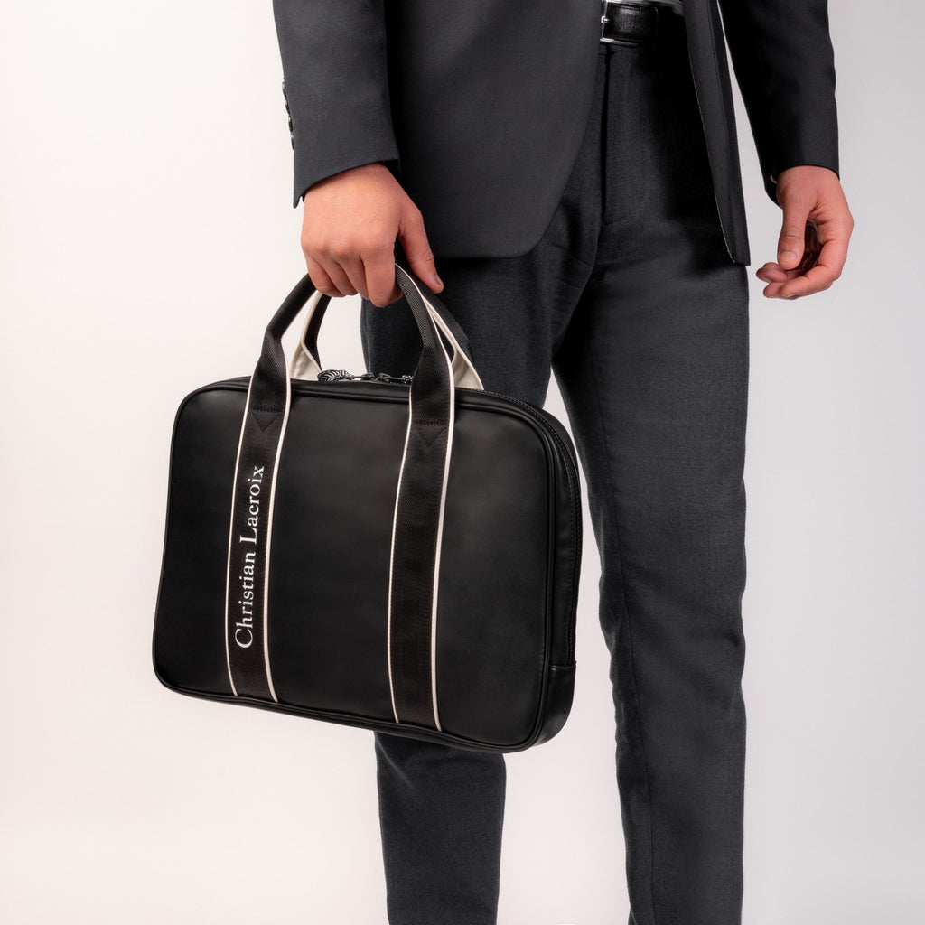 Christian Lacroix Bag | Laptop bag | Altius | Black | Gift for HIM