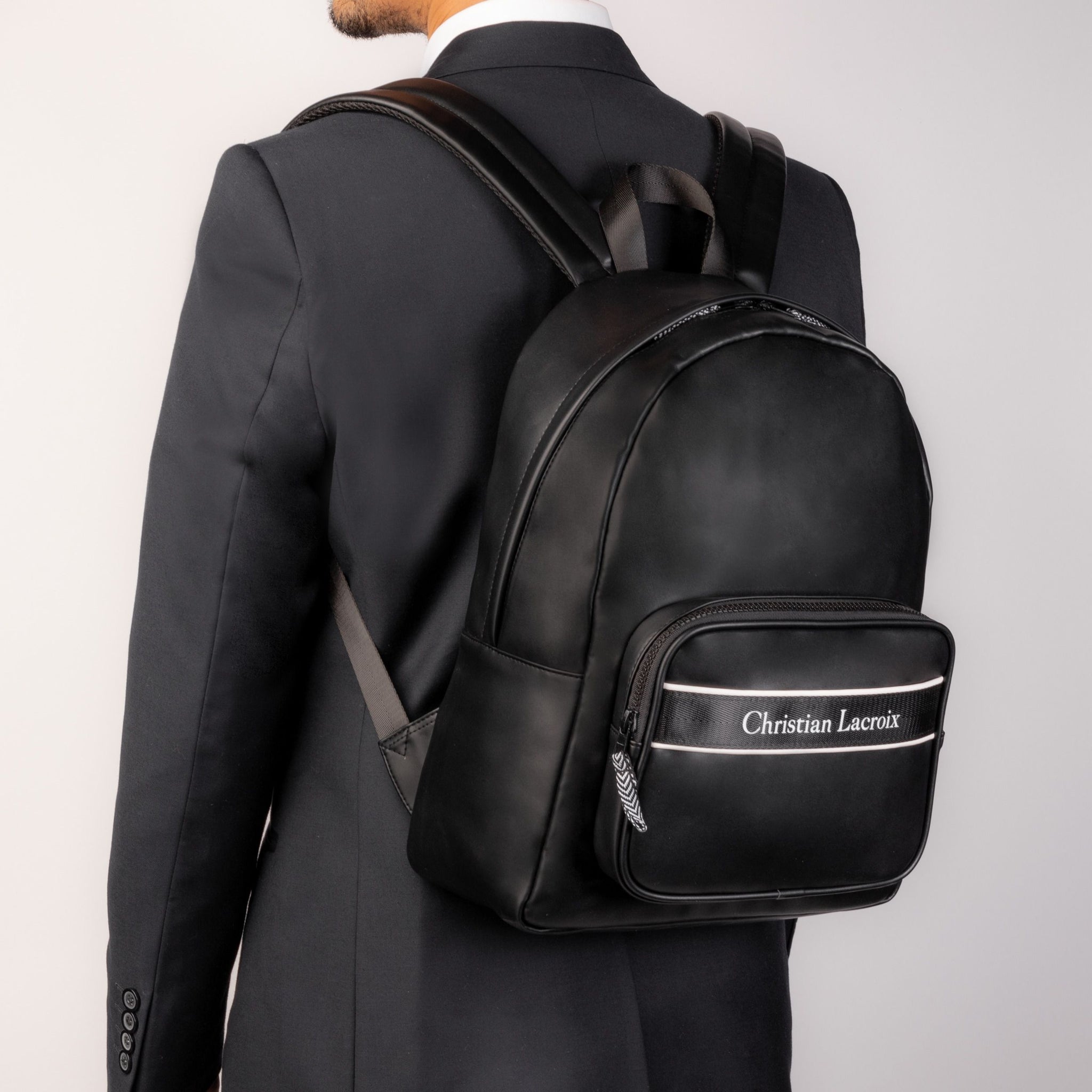 Black Backpack Altius from Christian Lacroix corporate gifts in HK – Luxury Corporate Gifts