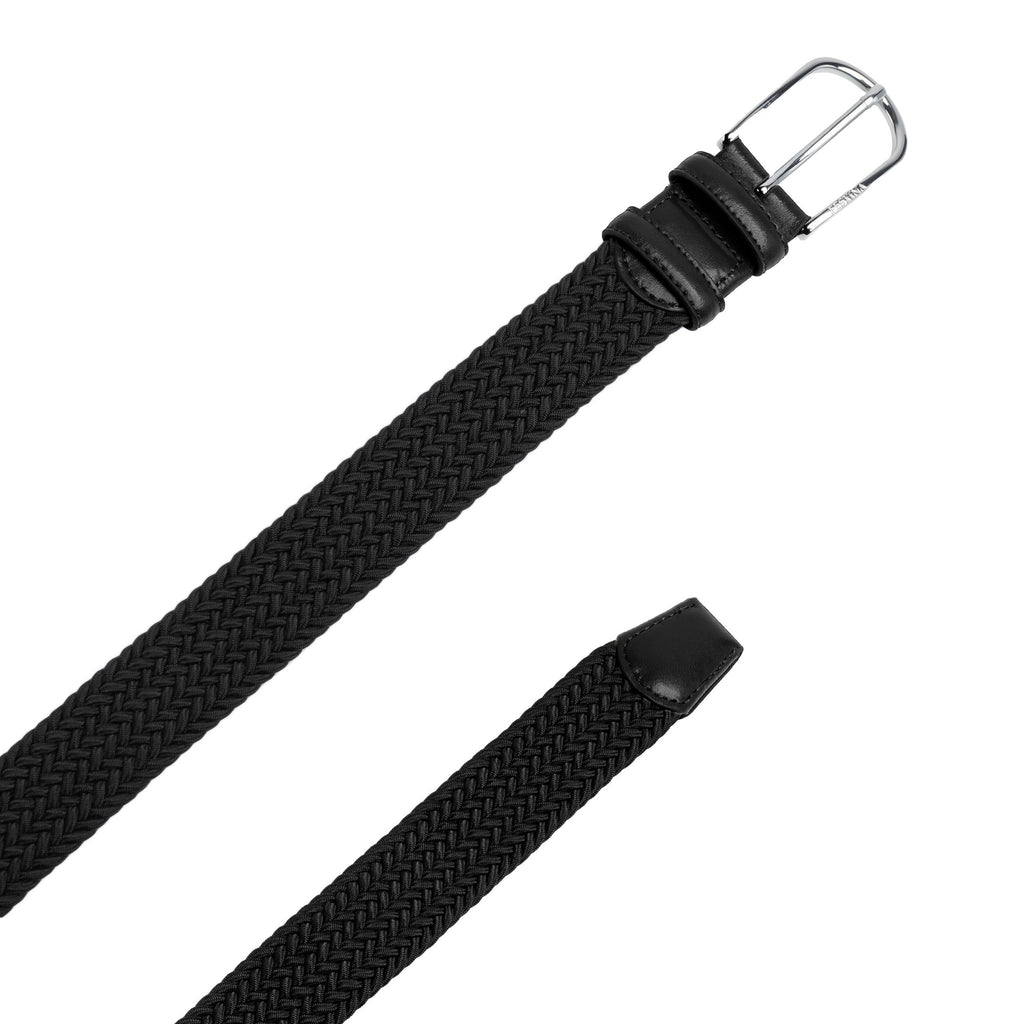   Luxury belt for men Festina belt Sports M in black woven material 