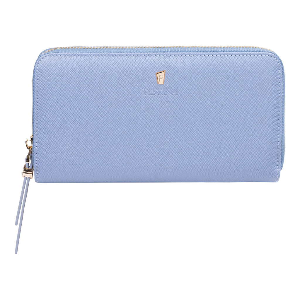  Designer wallet for her Festina light blue travel wallet Mademoiselle 