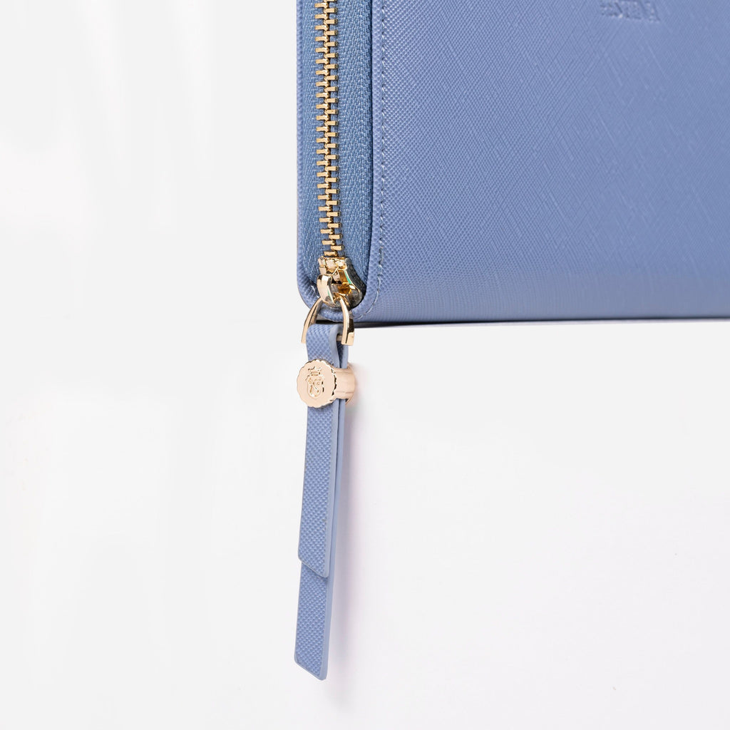  Designer wallet for her Festina light blue travel wallet Mademoiselle 