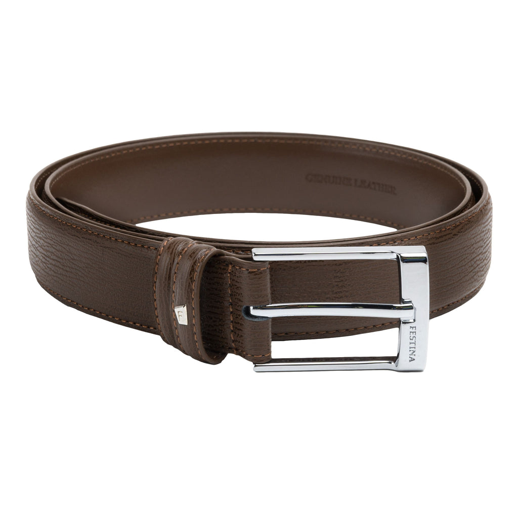  Mens luxury belts Festina fashion brown Belt Chronobike 95 