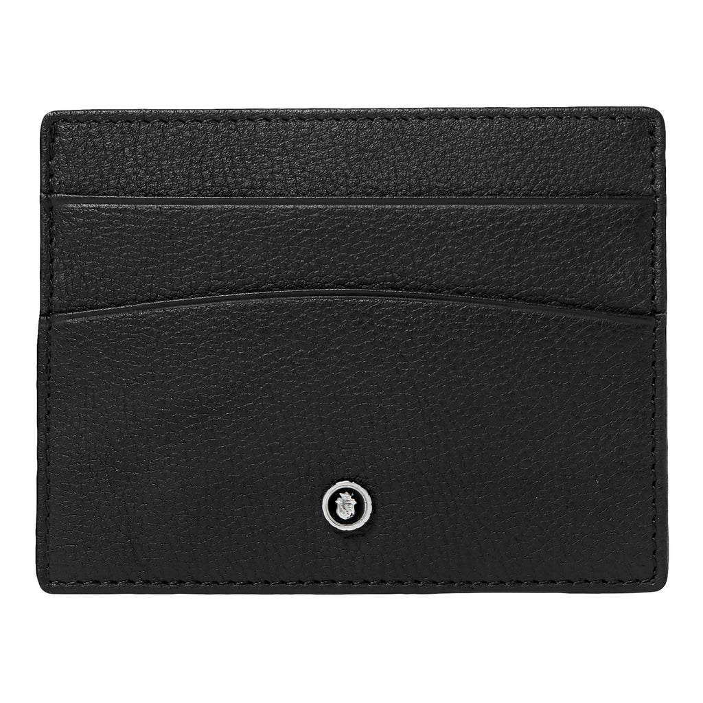  Hong Kong Festina black card holder BUTTON with RFID protected 