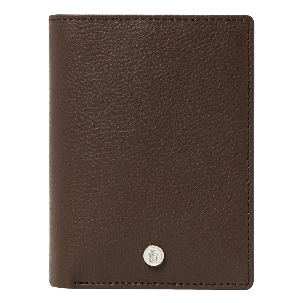 Brown Card holder with flap Button from Festina fashion accessories