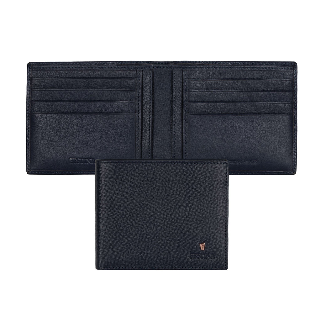  Men's small leather goods FESTINA trendy navy card wallet Chronobike