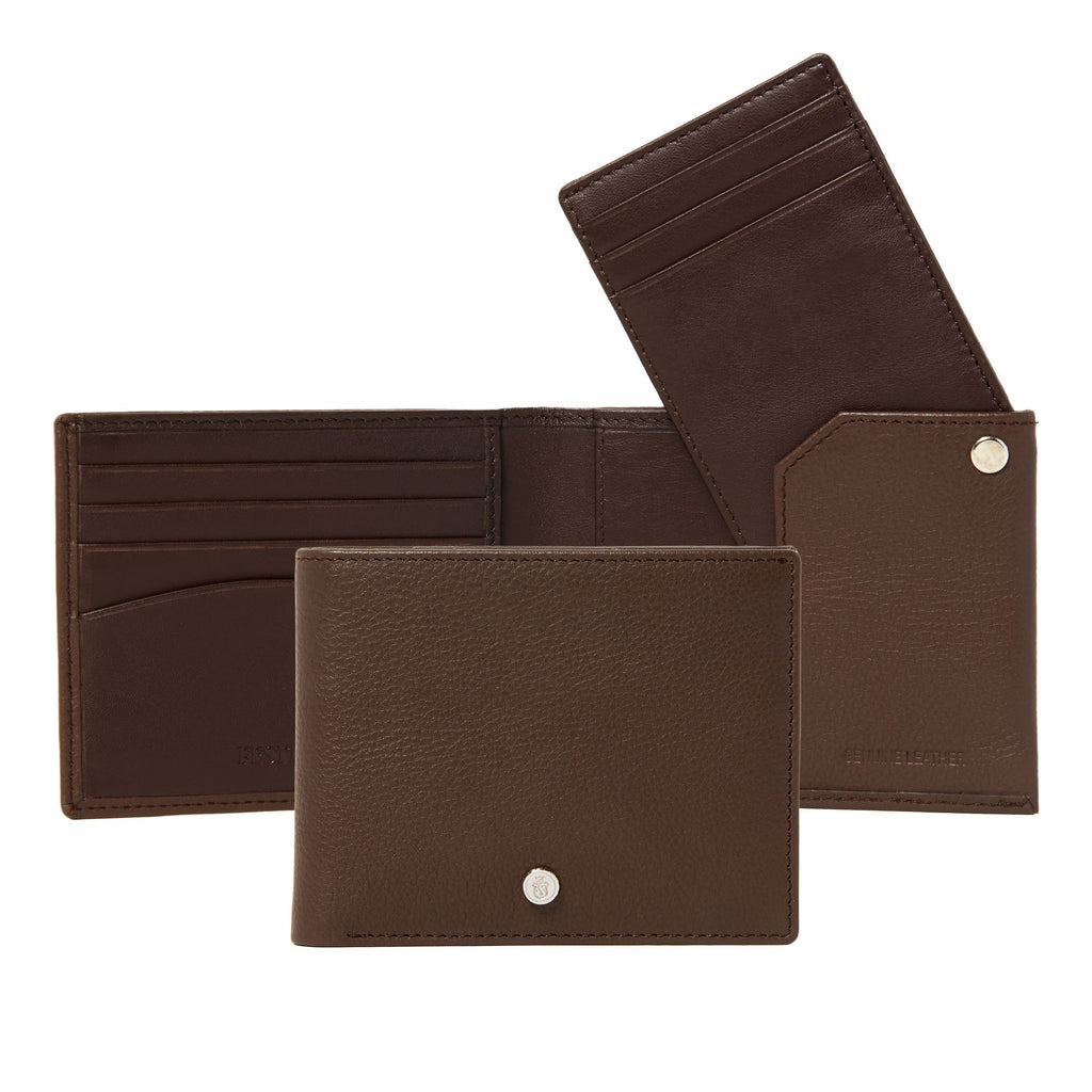Buy Festina brown leather wallet BUTTON in Hong Kong & Macau