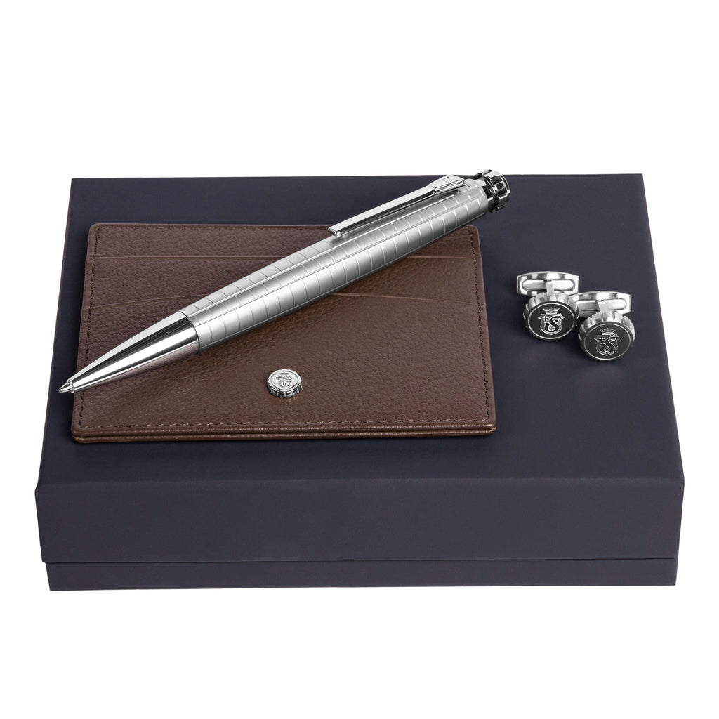  Gift set ideas for men Festina ballpoint pen, card holder & cufflinks 