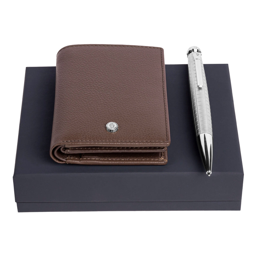 Luxury corporate gift set Festina ballpoint pen & card holder