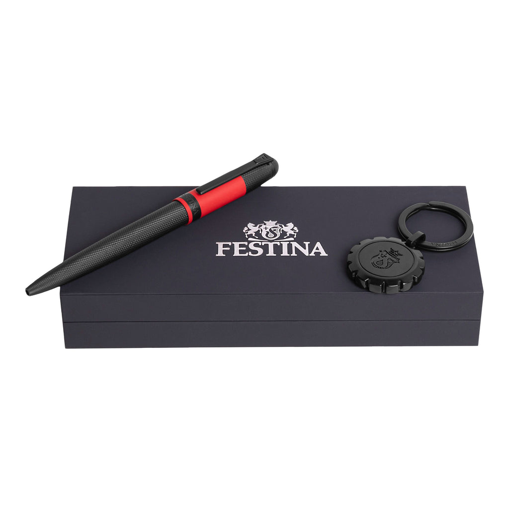 Festina Gift Set in HK, Macau & China | Ballpoint pen & Key ring
