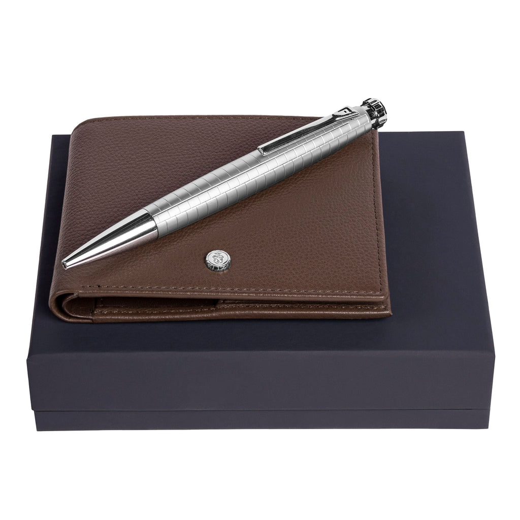 Designer Corporate gift Set Festina ballpoint pen & wallet in HK