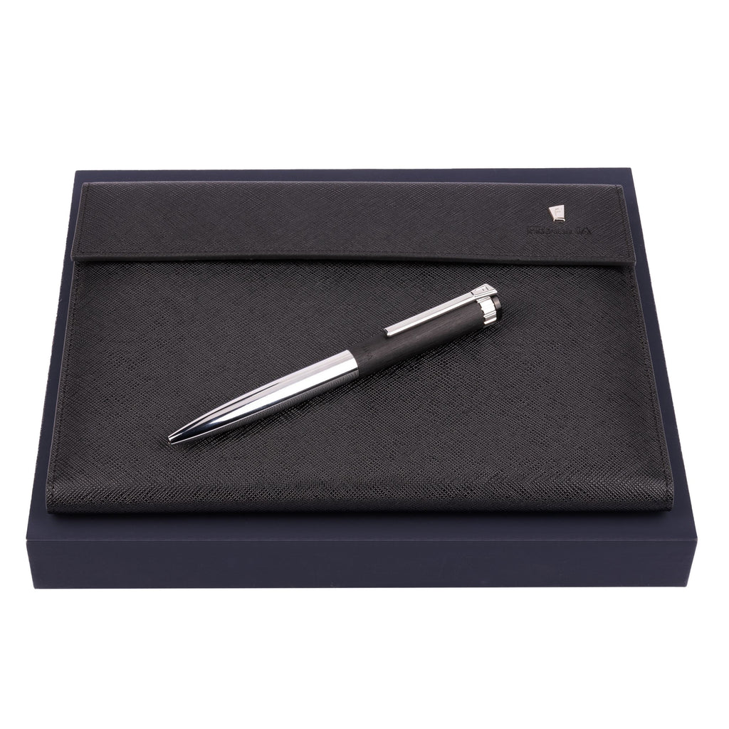  Corporate gift set FESTINA trendy black A5 Folder & Ballpoint pen