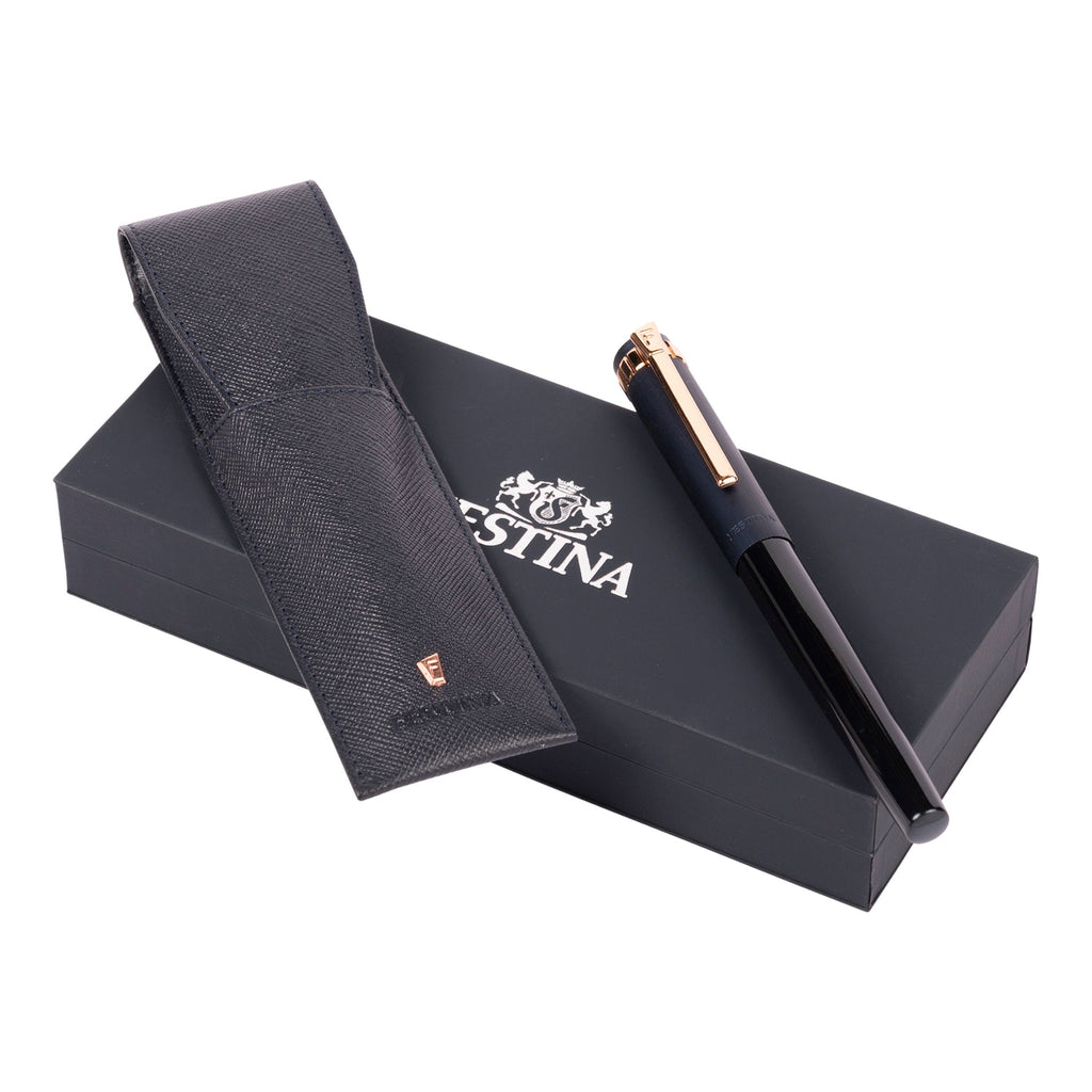  Designer corporate gift set Festina fountain pen & pen case in HK