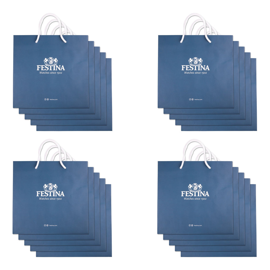   20pcs Blue Paper Bag in smaller size from Festina 