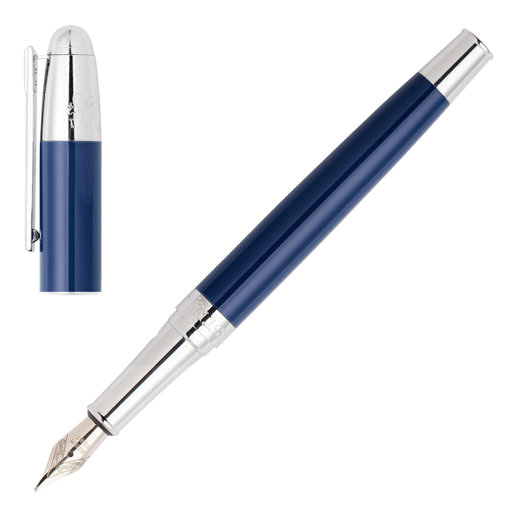  blue chrome Fountain pen Classicals from FESTINA business gifts