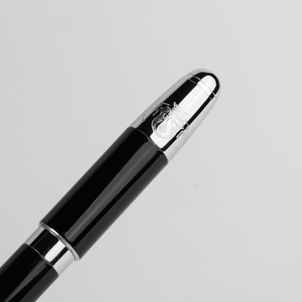  FESTINA Pen | Rollerball pen | Classicals | Chrome | Black 