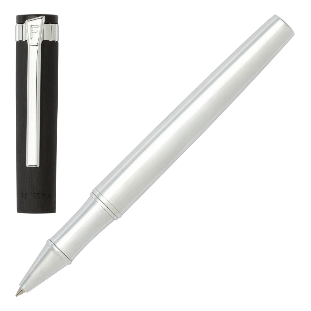  Rollerball pen Prestige in Chrome Black from Festina business gifts