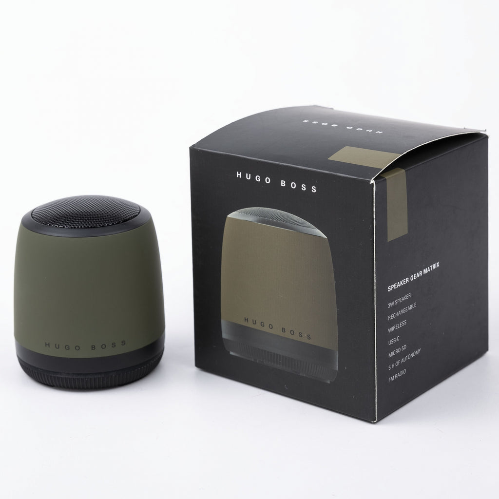  Men's luxury Bluetooth speaker Hugo Boss Khaki Speaker Gear Matrix
