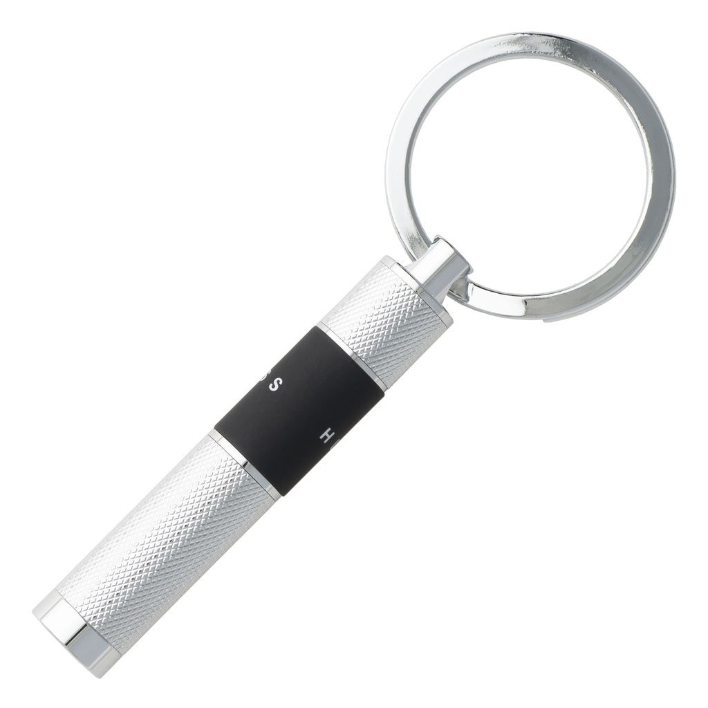  Gift ideas for men HUGO BOSS Fashion Chrome Key ring Ribbon 