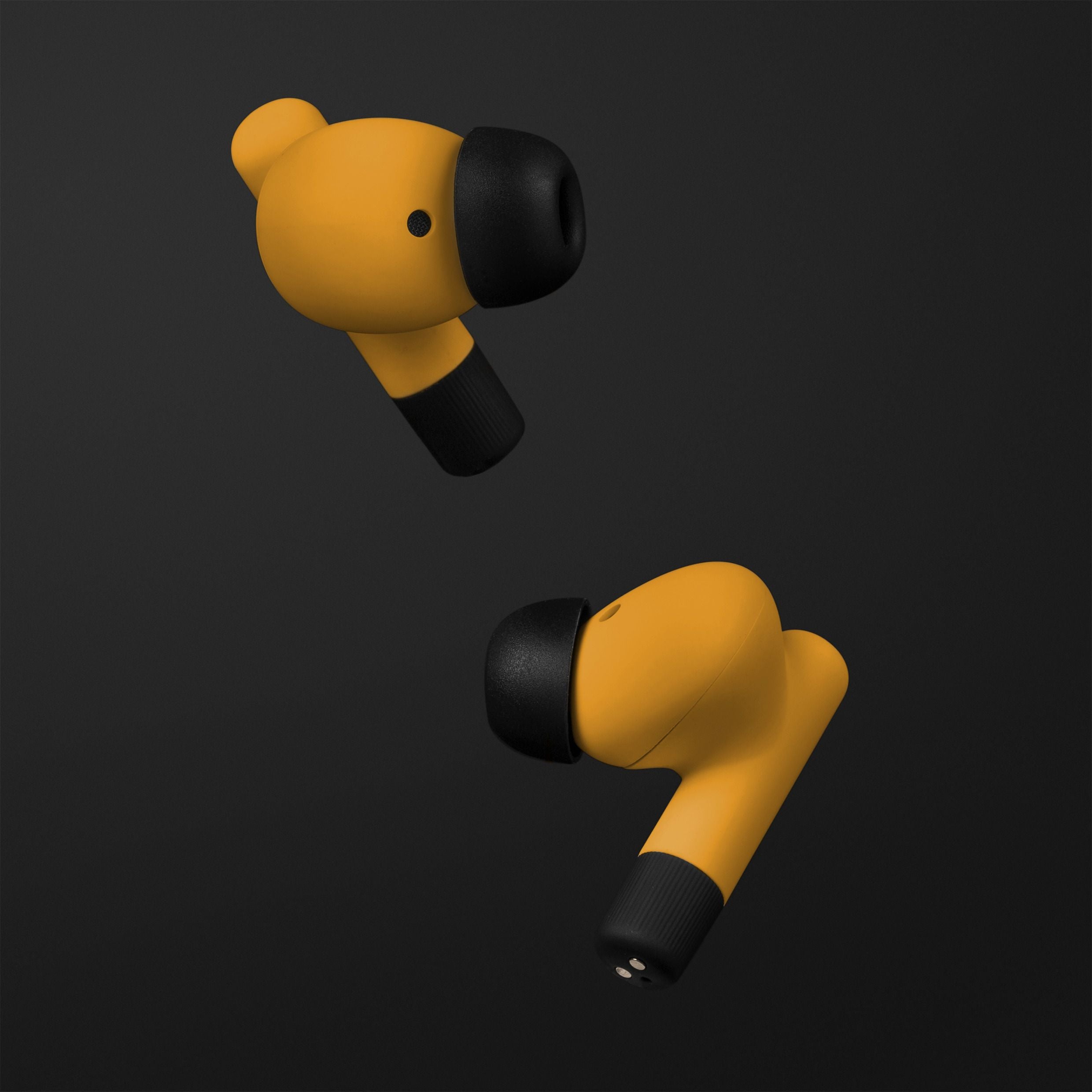 Yellow Earphones Gear Matrix from HUGO BOSS Hong Kong corporate