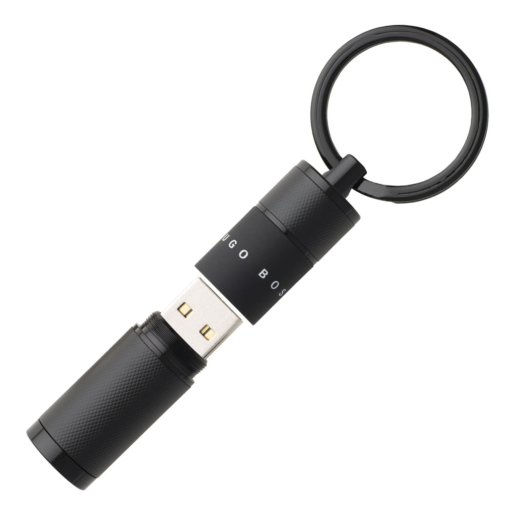  Men's Luxury USB stick key ring Hugo Boss black USB stick Ribbon 