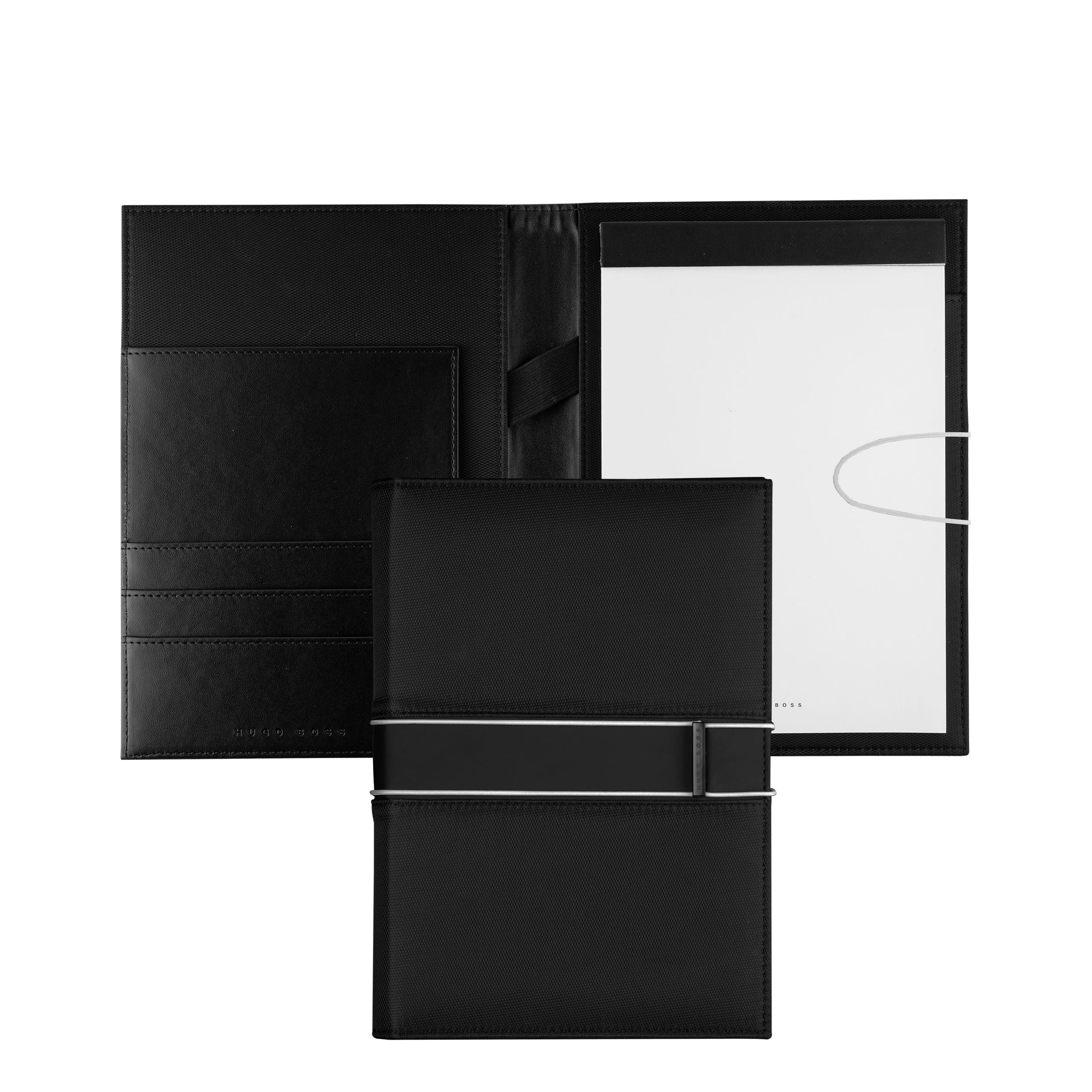 White A5 Folder OUTLINE from HUGO BOSS men's accessories – Luxury