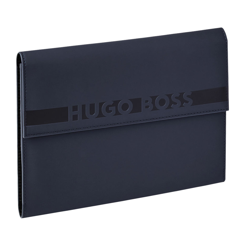  Luxury executive gifts Hugo Boss Fashion Matte Blue A5 Folder CLOUD 
