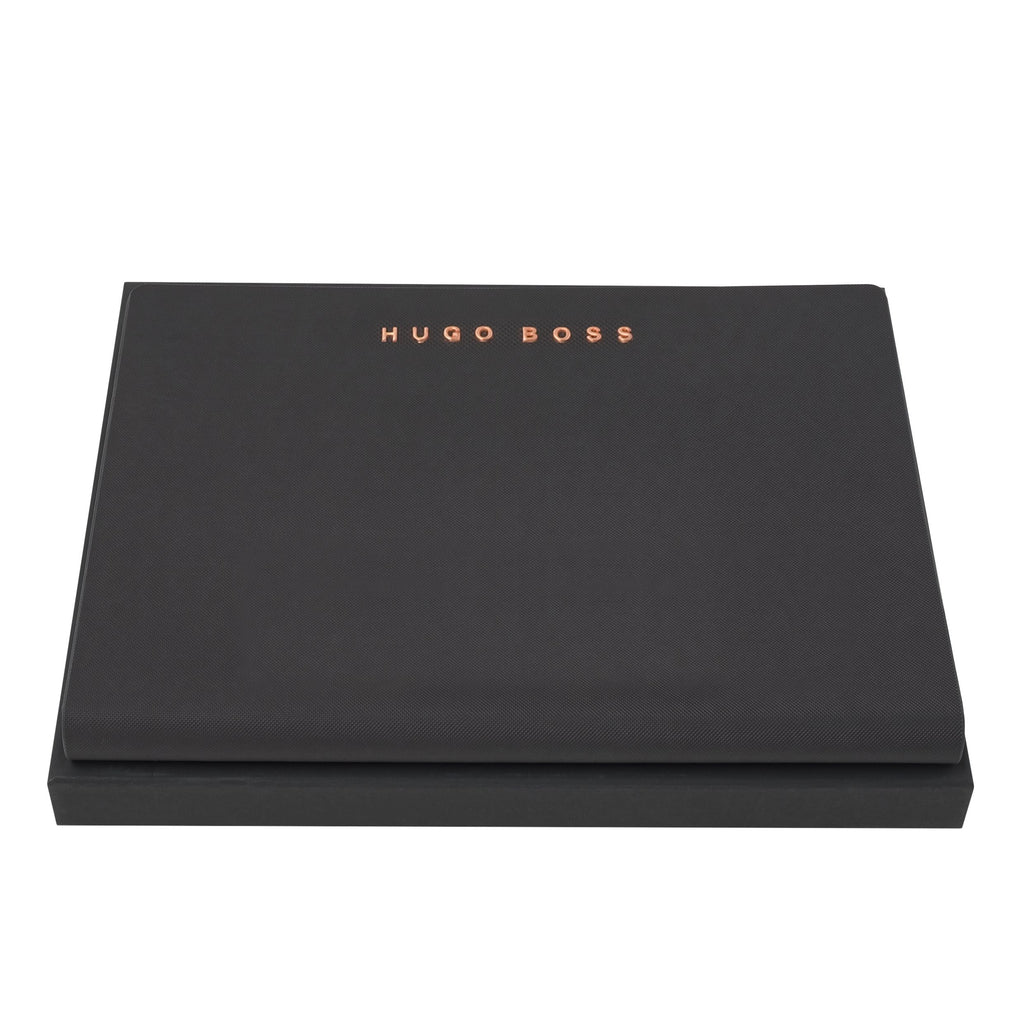 Men's portfolios & padfolios HUGO BOSS Rose gold A5 Folder ESSENTIAL 