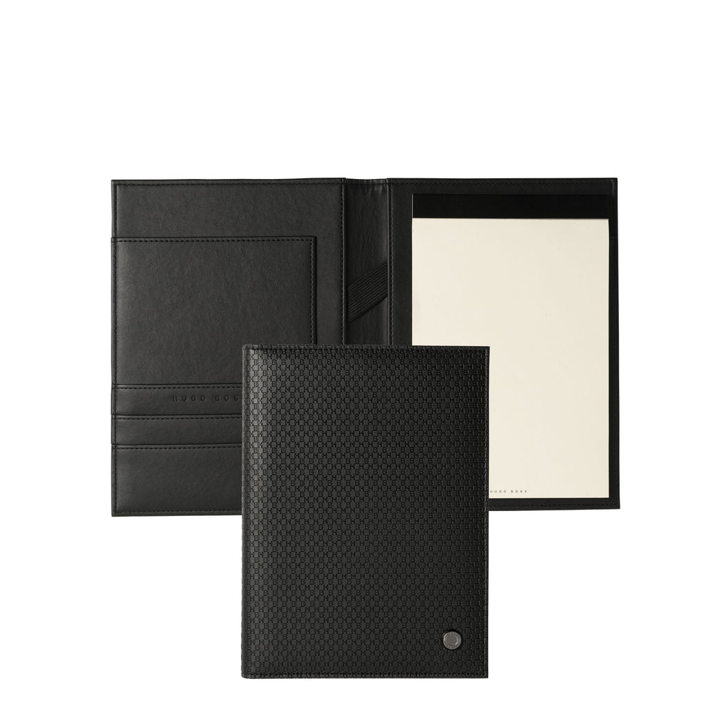  Black A5 Folder Epitome from HUGO BOSS business gifts in HK & China