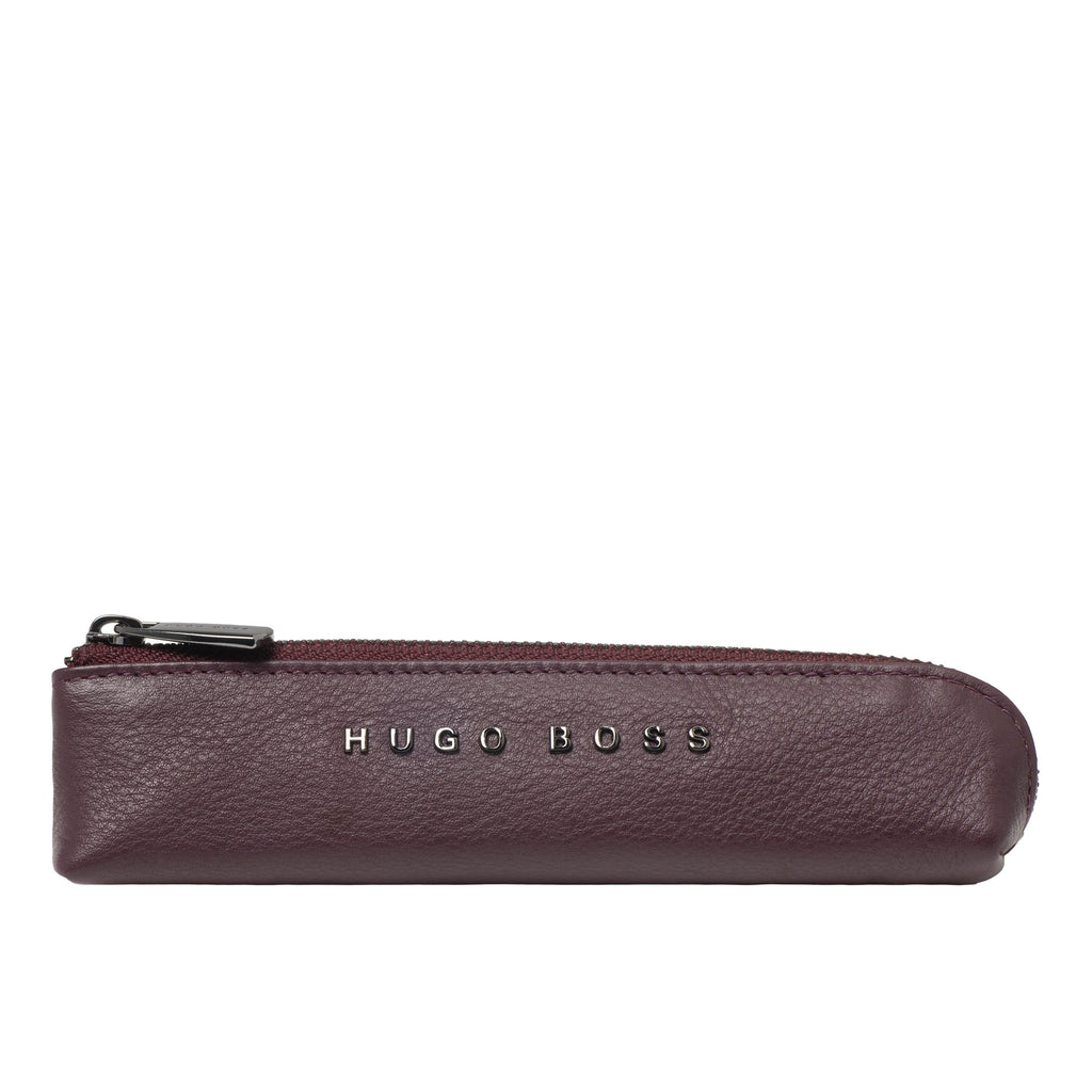  Fashion for HUGO BOSS burgundy writing Instruments case Storyline