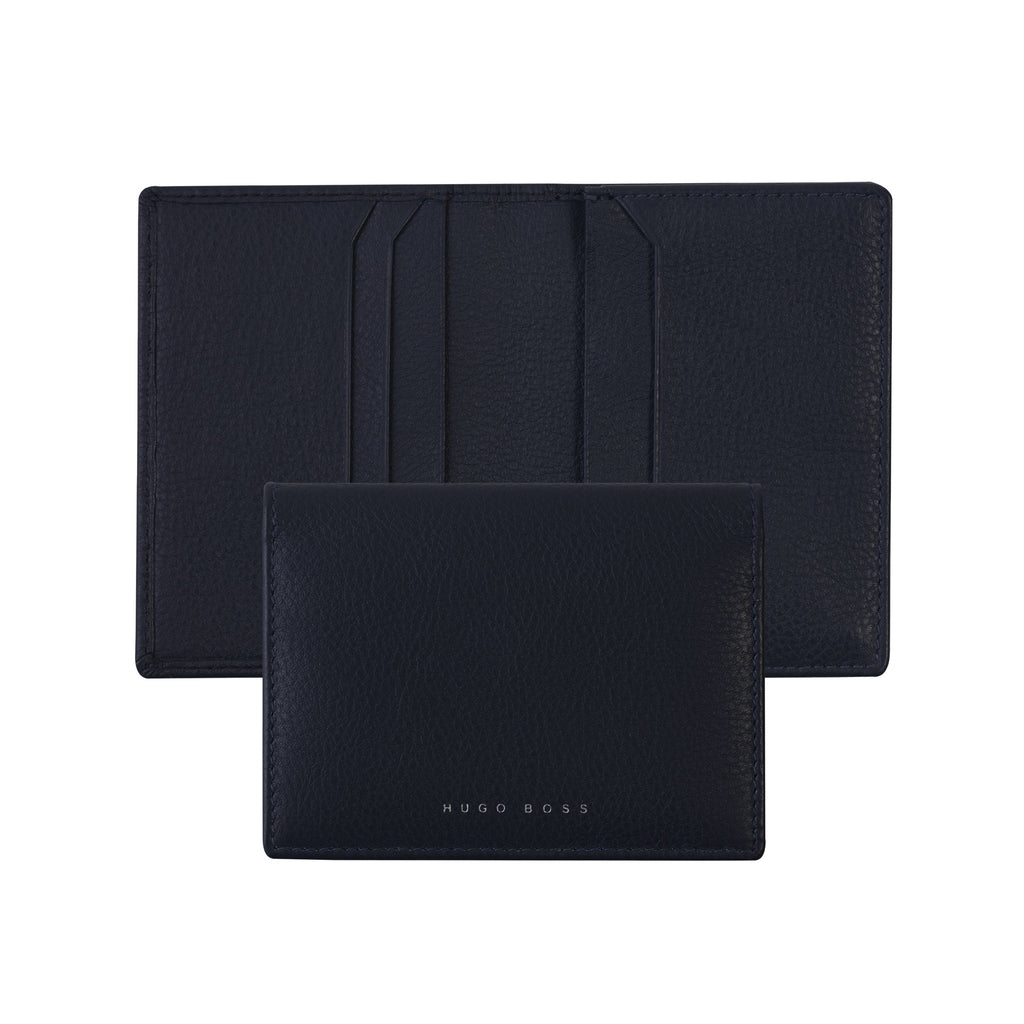  Mens designer wallet & purse HUGO BOSS Dark Blue Card holder Storyline