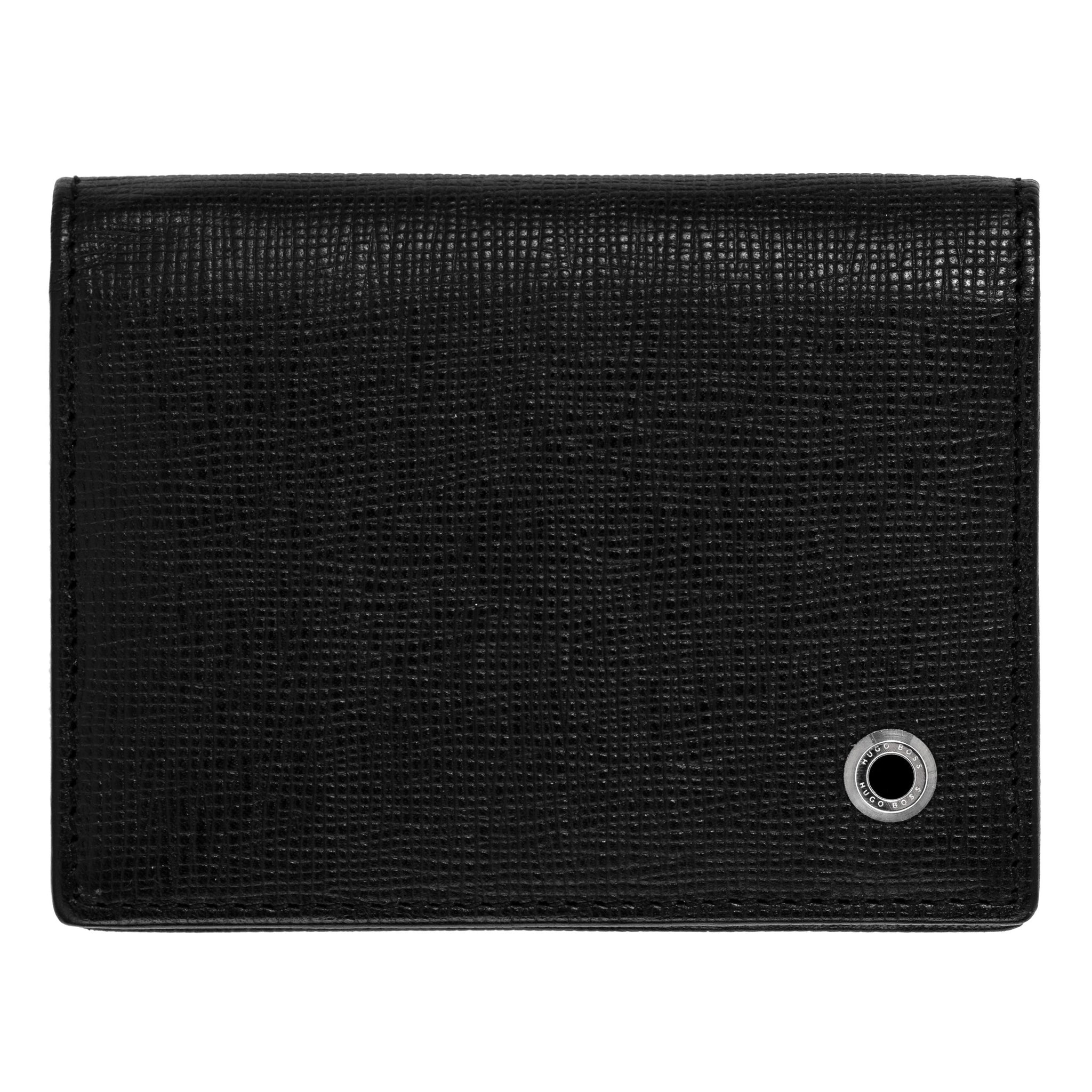 Mens designer wallets Hugo Boss fashion black card holder