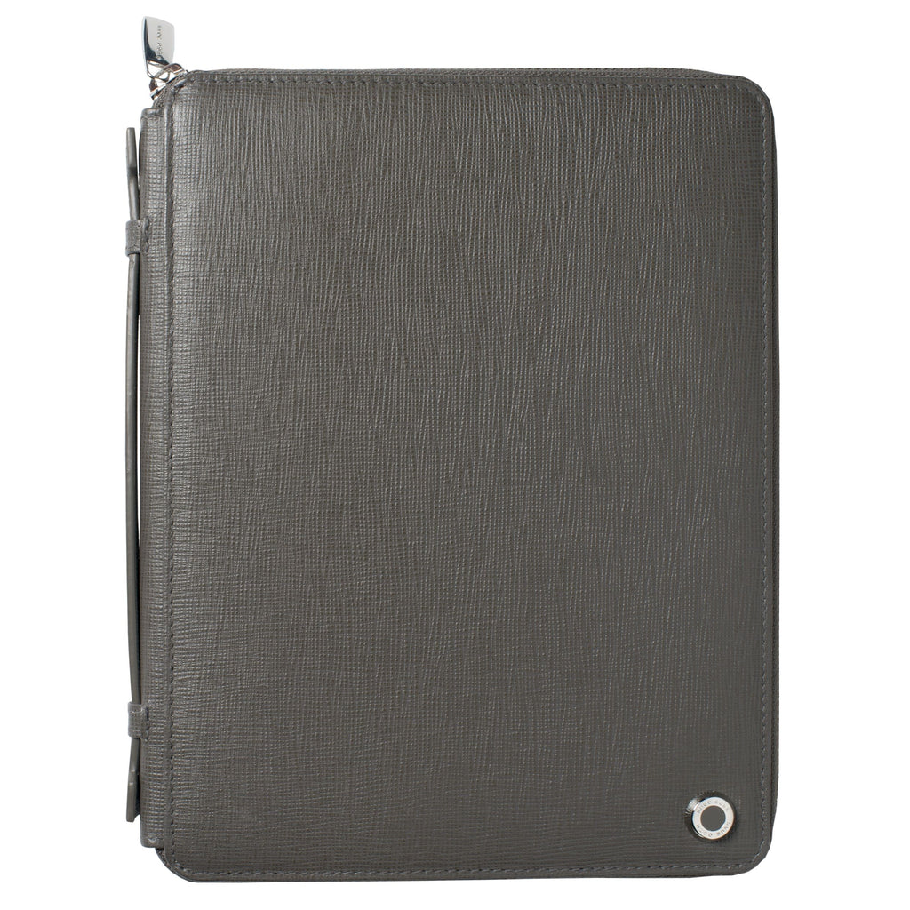 HUGO BOSS | Conference folder A5 | Tradition | Grey | Leather goods