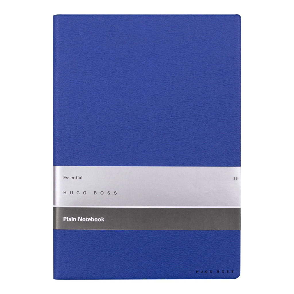  Luxury notebook for Hugo Boss B5 essential storyline in blue plain
