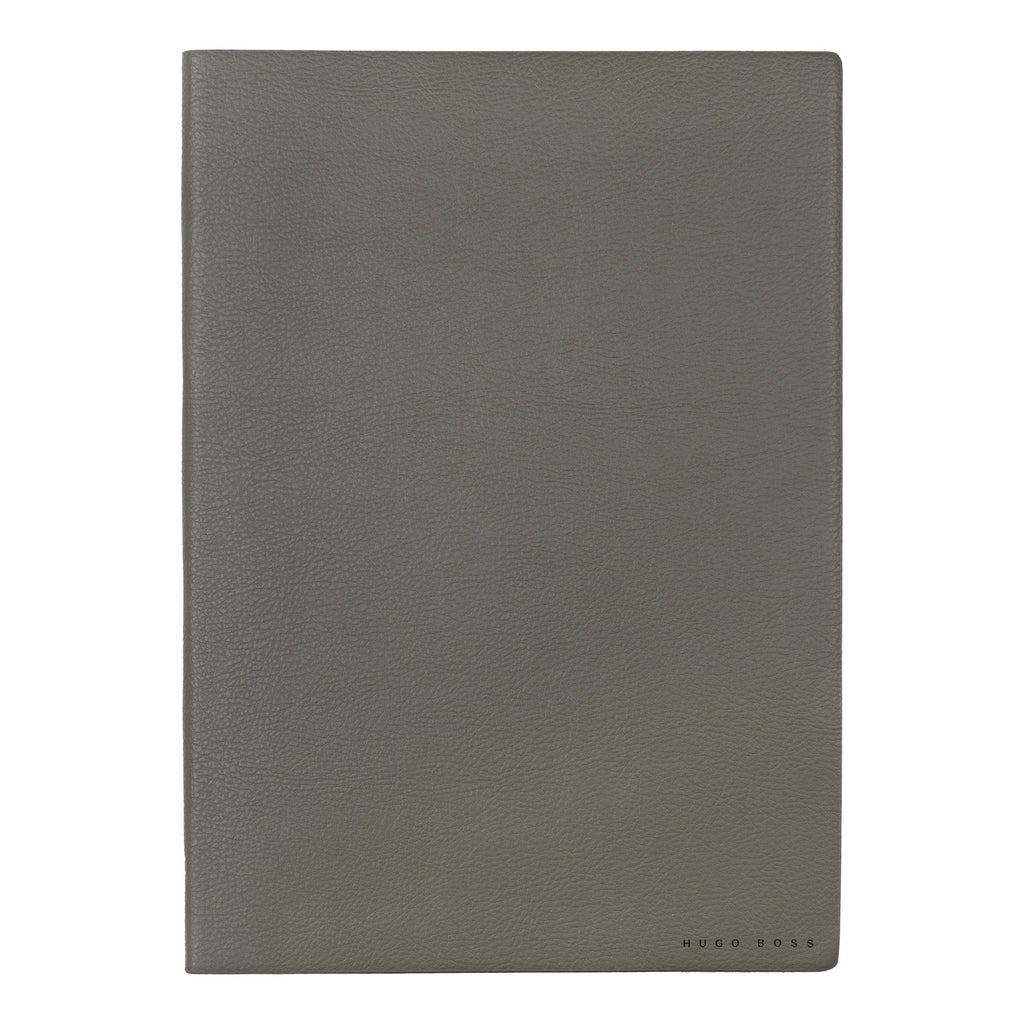 Fine notepad HUGO BOSS khaki B5 notebook essential Storyline plain