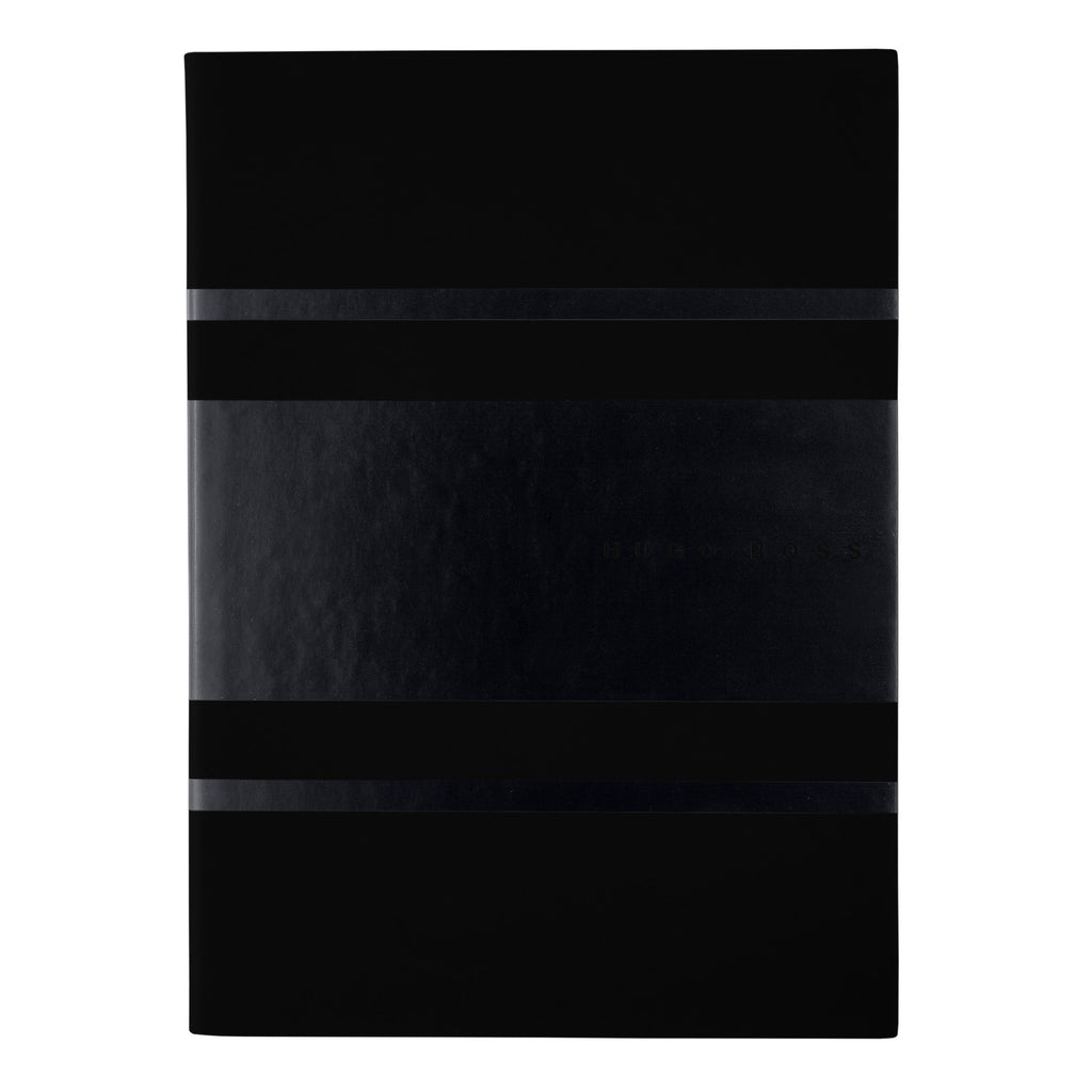  Designer notebook HUGO BOSS fashion black A5 note pad Gear Matrix 