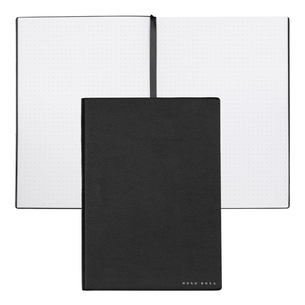  HUGO BOSS Notebook | Notebook A5 Essential | Storyline | Black Dots