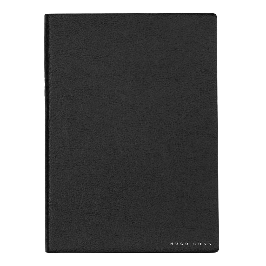 HUGO BOSS | Notebook A5 Essential | Storyline | Black Plain | For HIM